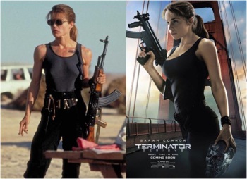 Sarah Connor 1995 versus 2015