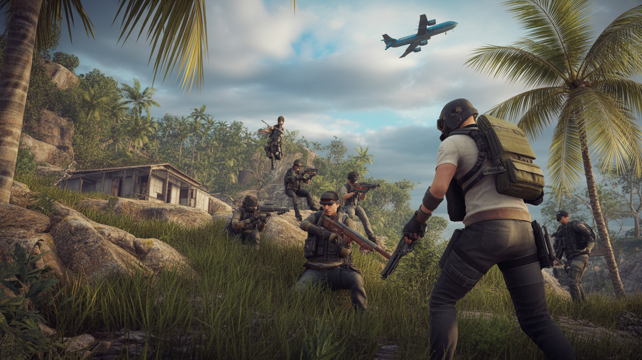 Playerunknown Battleground : Battle Royale et randonnée