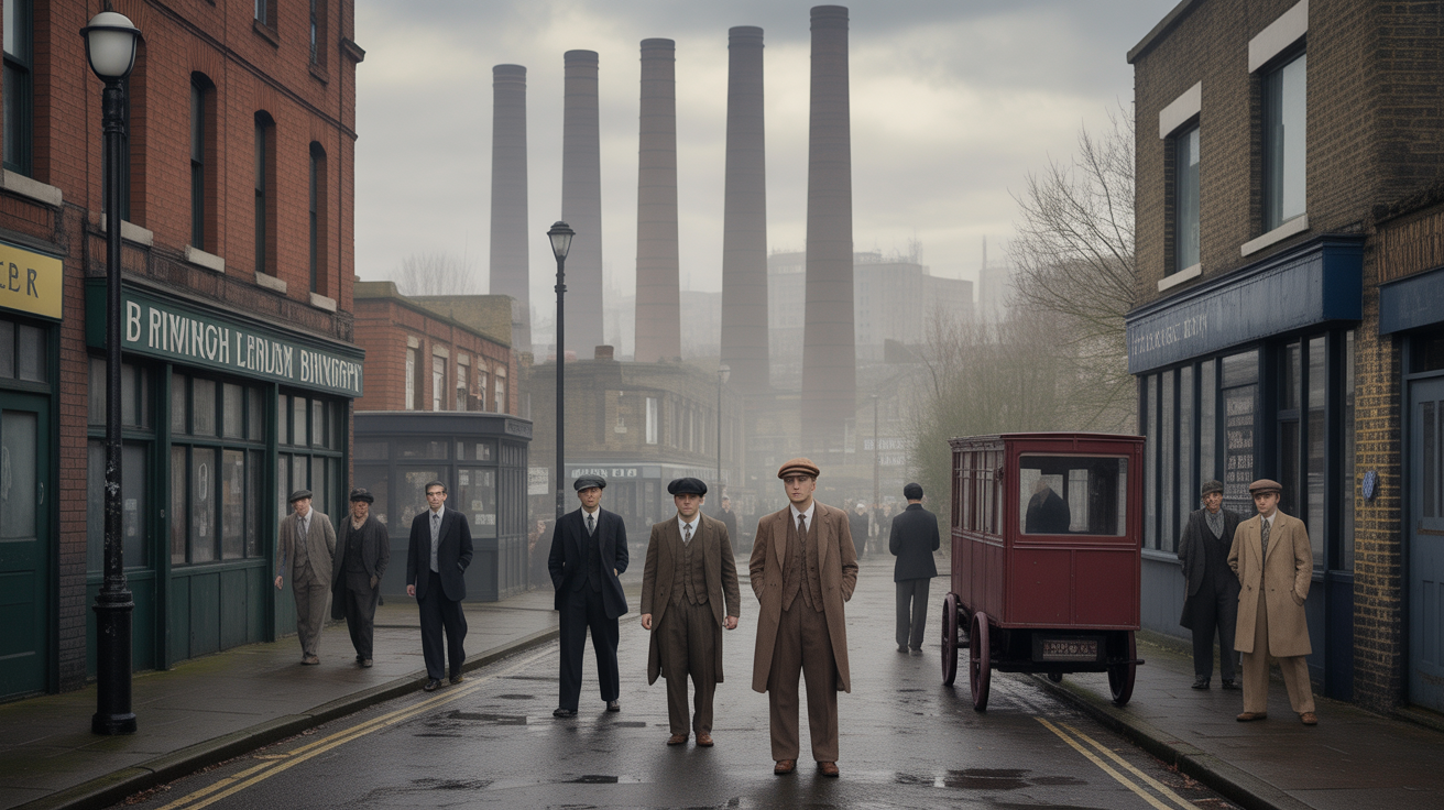 Peaky Blinders, l’angleterre du XIXème siècle, entre fracas et fureur