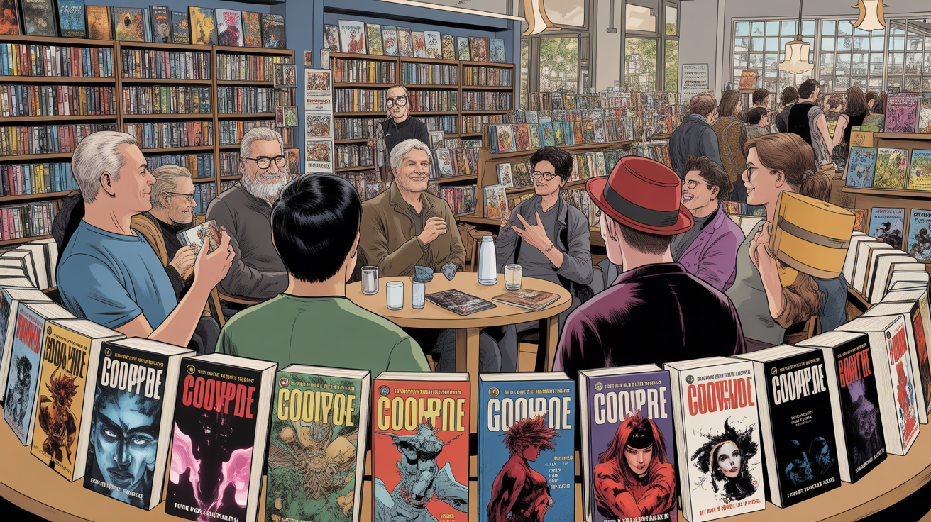 [VIDEO-REPORTAGE] Rencontre avec les auteurs, dessinateurs et créateurs de la série Glénat : Conan !