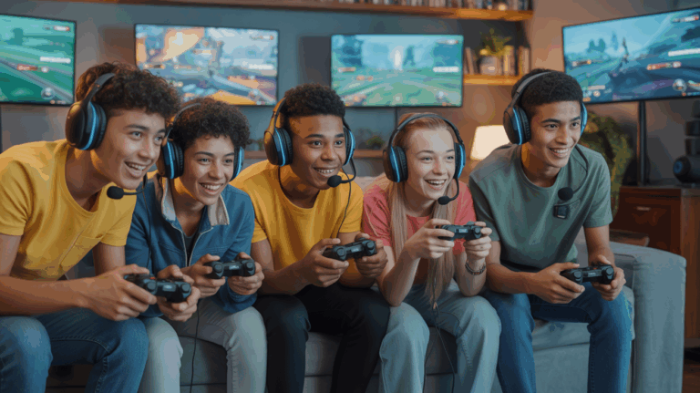 Jeux vidéo en ligne : des donjons virtuels aux vraies galères sociales, quand Fortnite et Minecraft boostent l’amitié… ou le stress