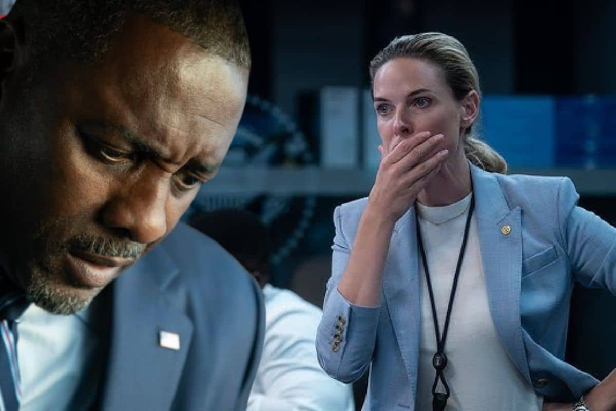 Deux personnes préoccupées dans un bureau.