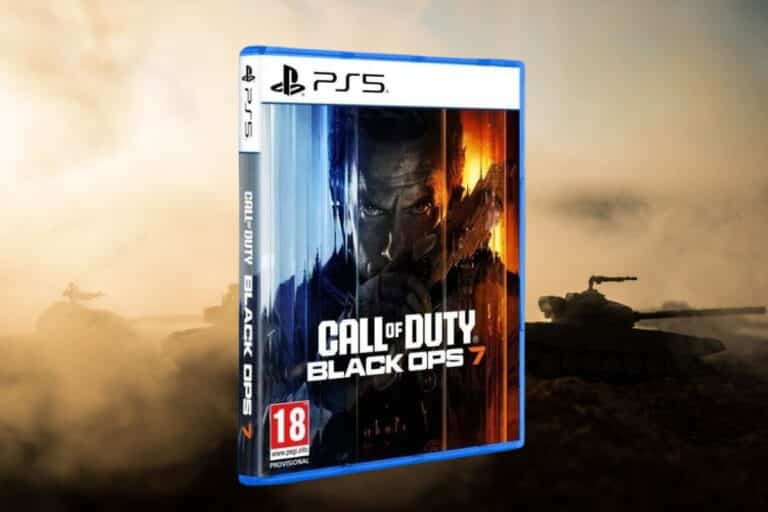 Jaquette PS5 Call of Duty Black Ops 7