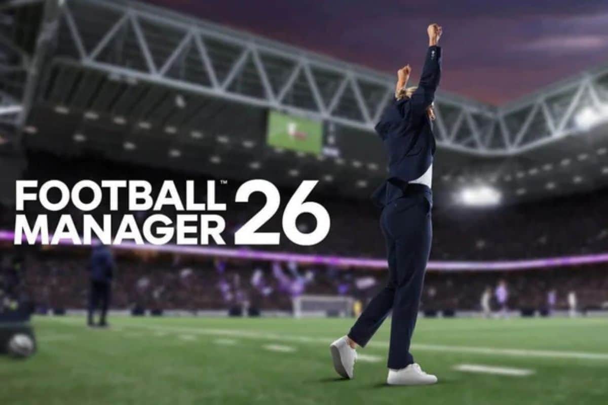Football Manager 26, célébration sur le terrain.