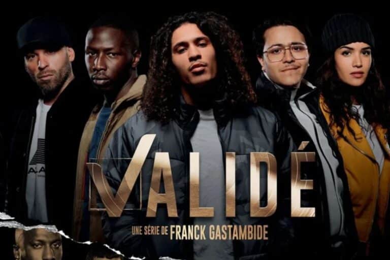 Affiche de la série Valide avec acteurs principaux.
