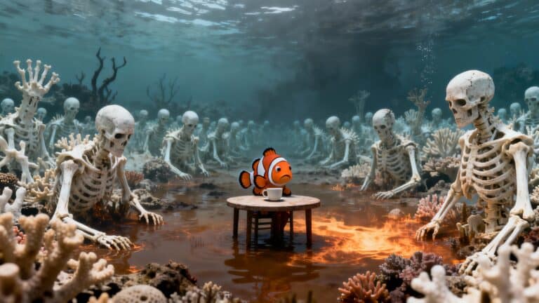 Nos océans en mode &lsquo;This is Fine&rsquo; : comment le climat défonce la vie marine