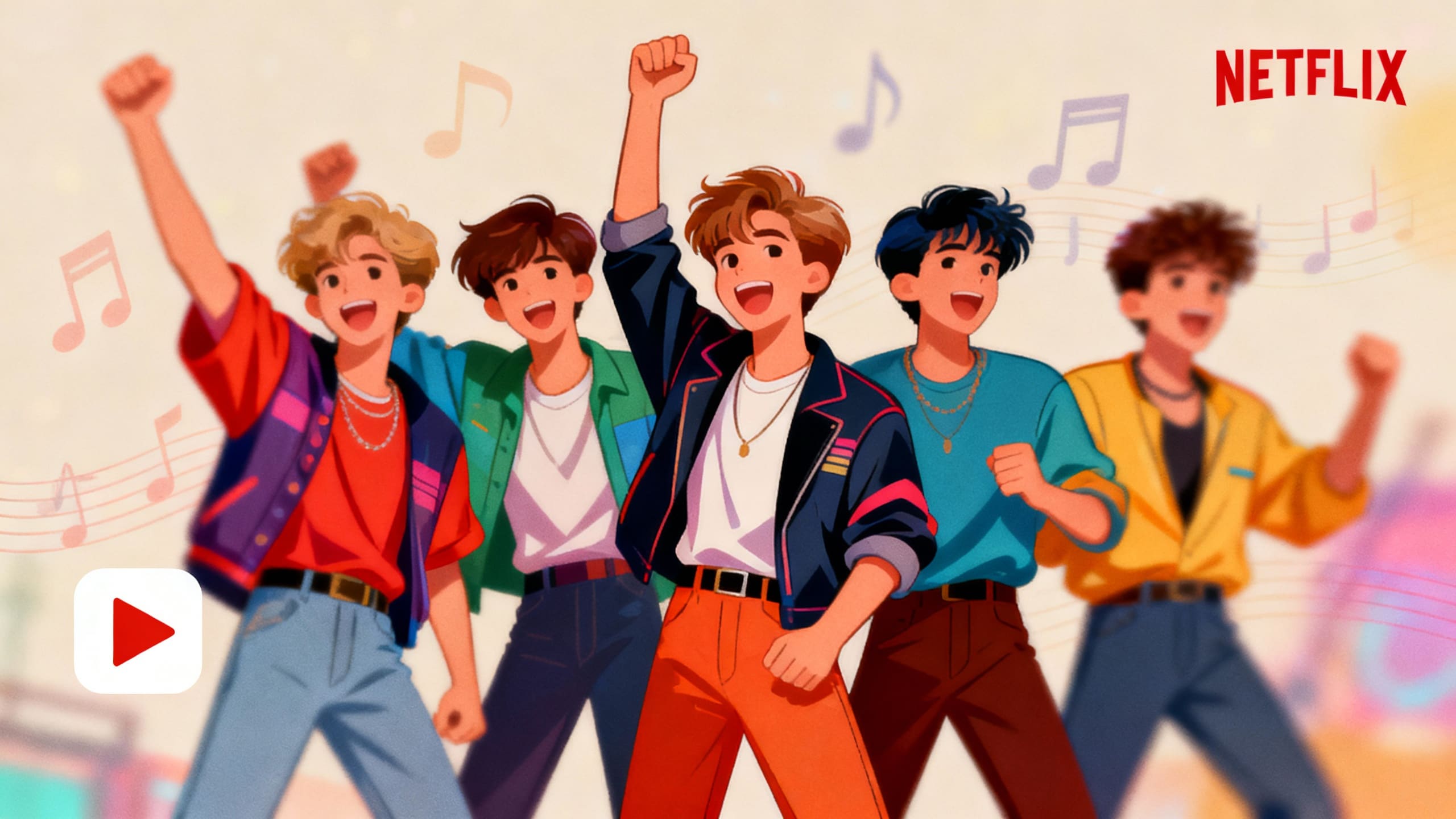 Groupe animé de chanteurs célébrant avec musique.