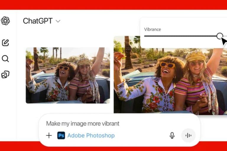 Personnes souriantes dans une voiture, vibrance augmentée.