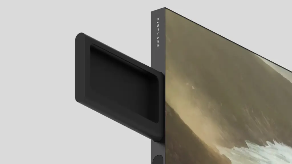 Télévision avec haut-parleur latéral intégré