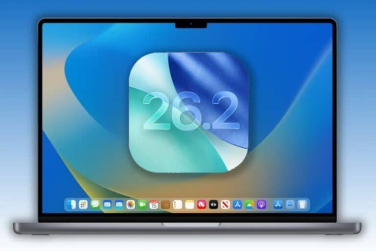 Écran d'accueil d'un ordinateur portable avec 26.2 affiché.