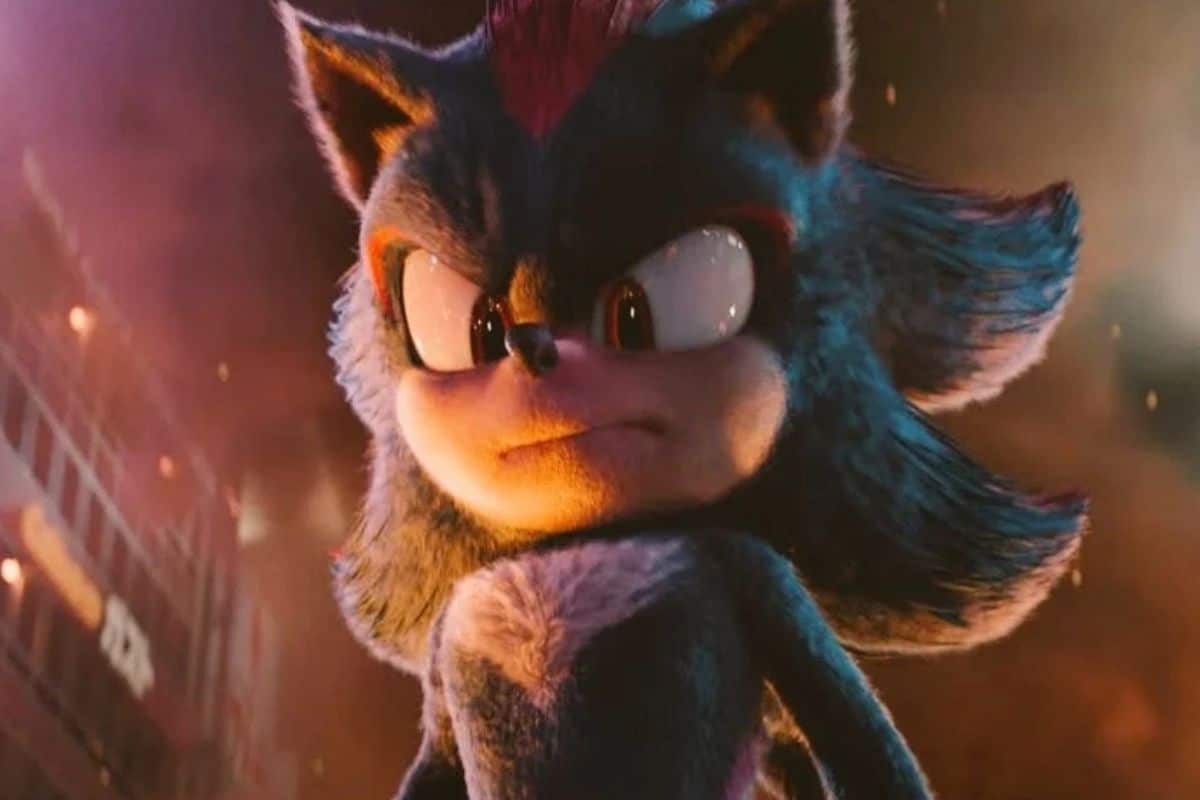 Un personnage de hérisson virtuel furieux.