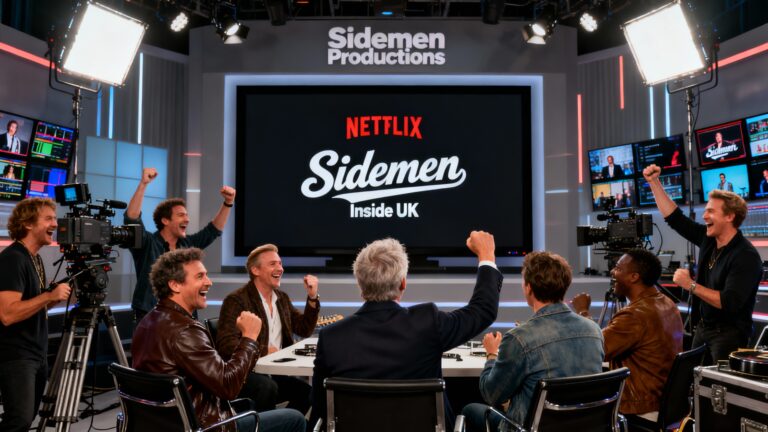 Les Sidemen débarquent sur Netflix et montent leur propre studio : la révolution est en marche