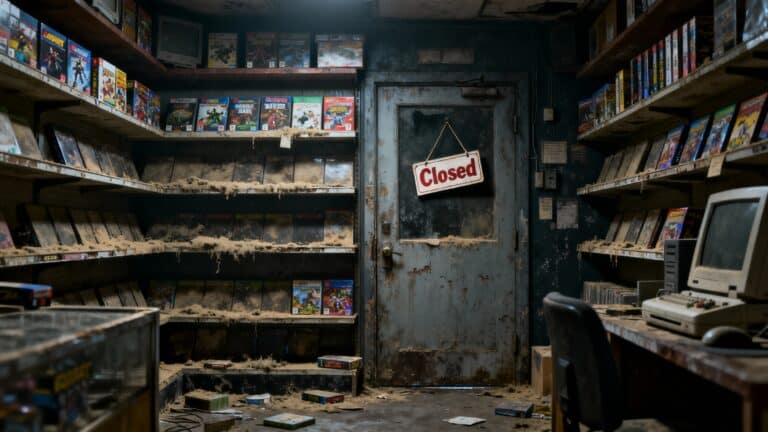 GameStop baisse le rideau : adieu veaux, vaches, et boutiques de jeux vidéo ?