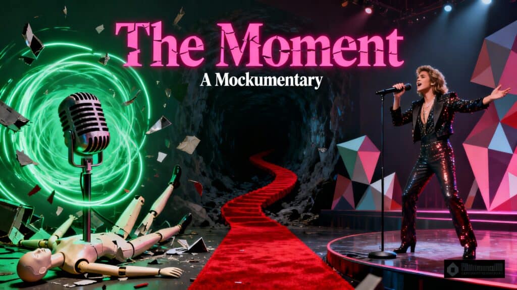 Affiche d'un spectacle musical et artistique