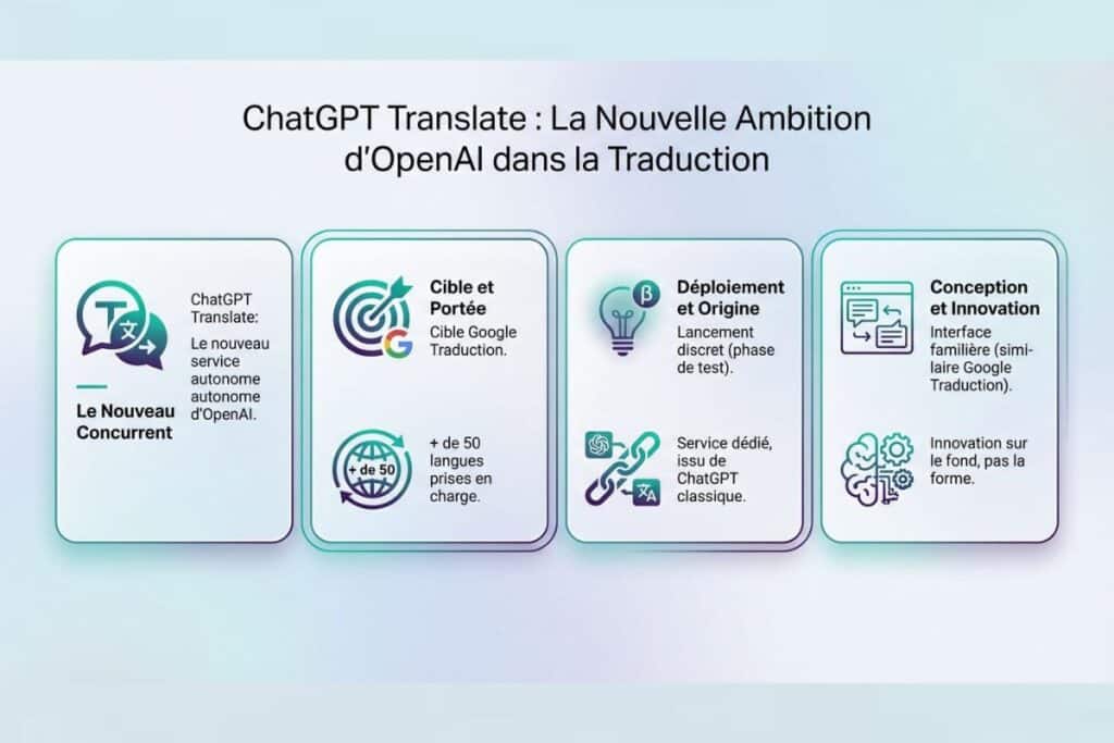 Présentation ChatGPT Translate d'OpenAI.