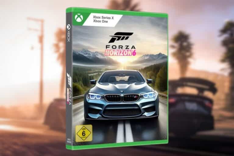 Boîte jeu Forza Horizon 6 sur Xbox.