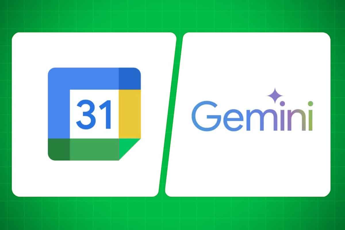 Logos de Google Agenda et Gemini