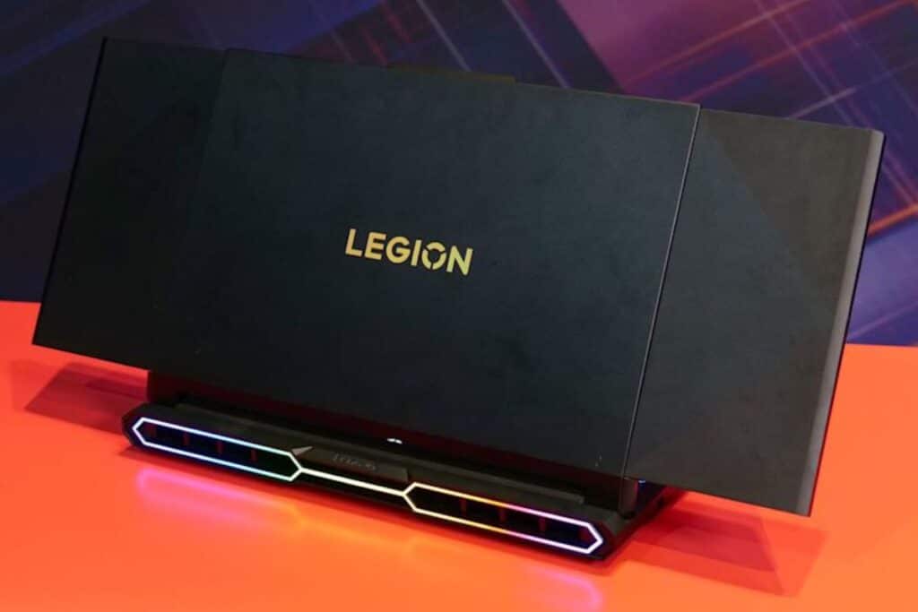 Routeur de jeu noir avec LED colorées