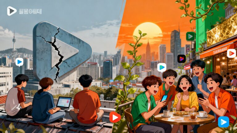 Transition d'un monde numérique. Ville et jeunes heureux.