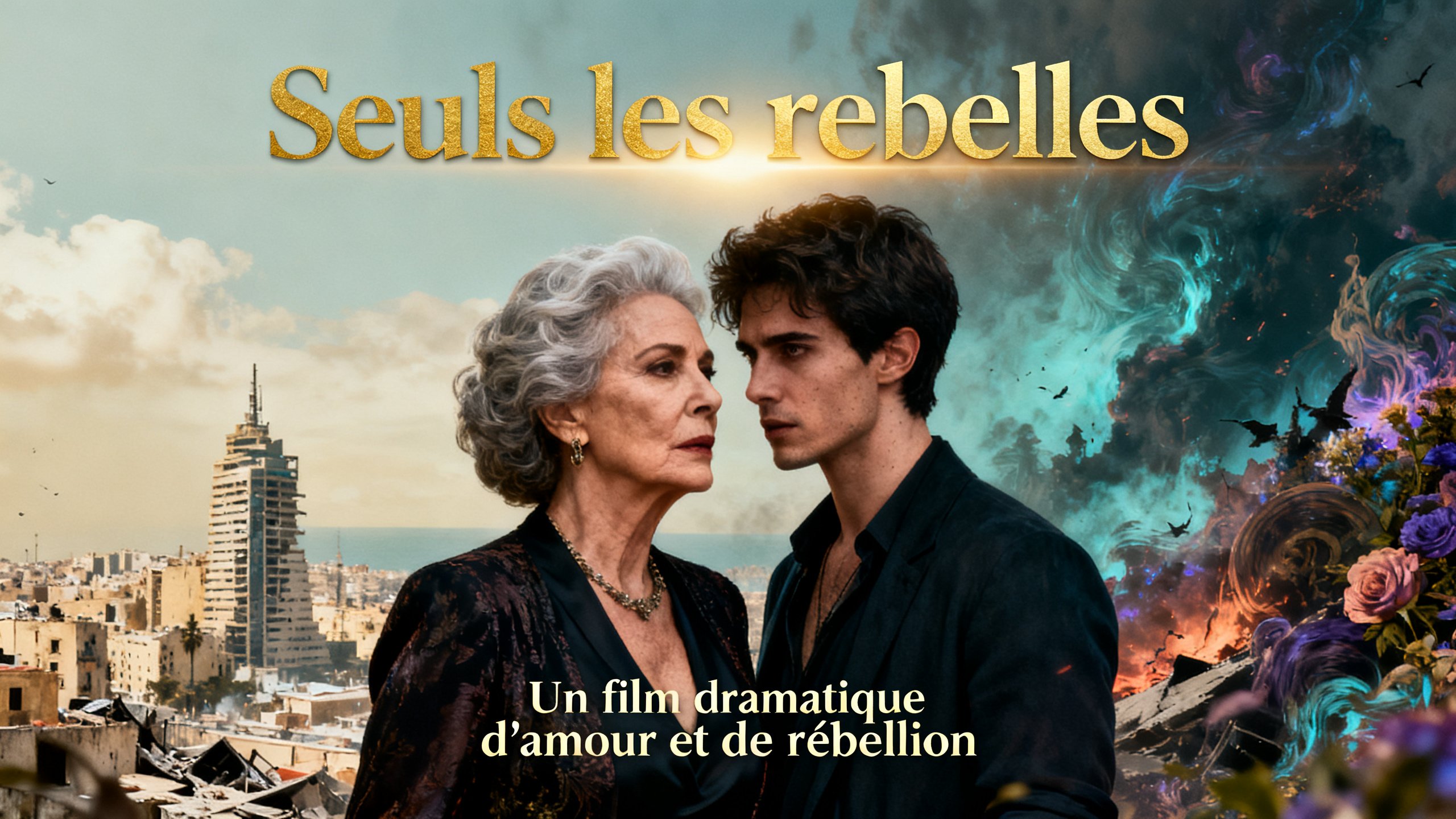 Affiche du film dramatique "Seuls les rebelles".