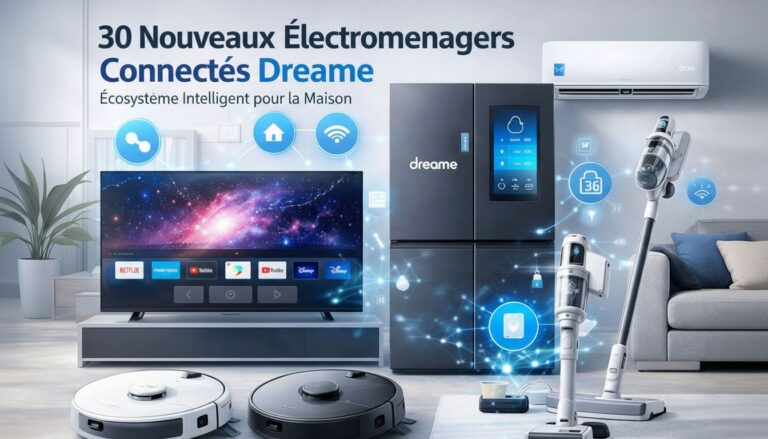 Dreame conquiert la maison connectée : aspirateurs, frigos et écosystème smart pour geeks