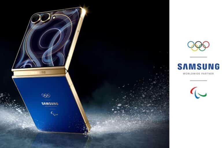 Galaxy Z Flip 7 édition olympique : le smartphone entre bijou rare et allié des athlètes aux JO d’hiver