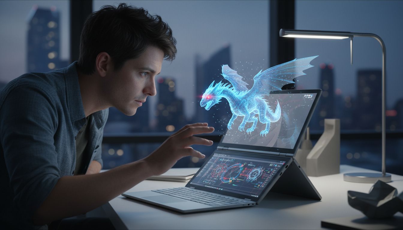 artiste 3d holographique
