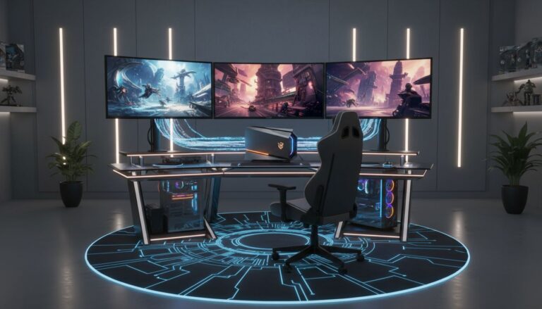 console futuriste pc gaming