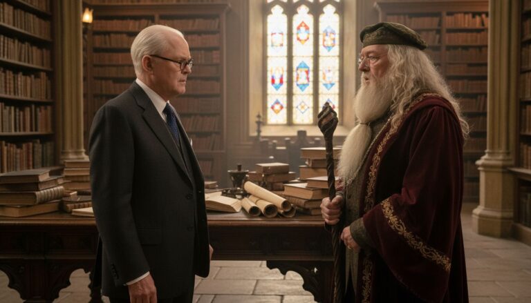 dumble poudlard cela pourquoi