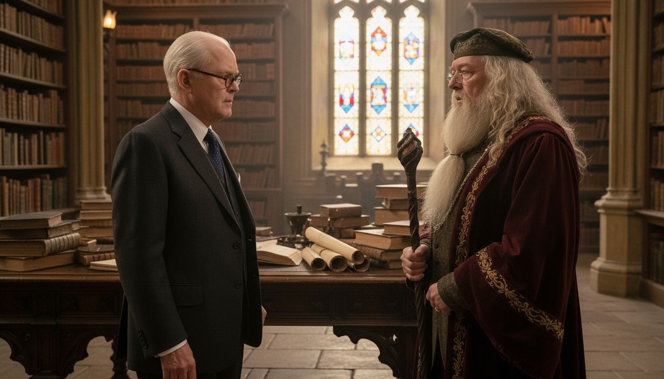 dumble poudlard cela pourquoi