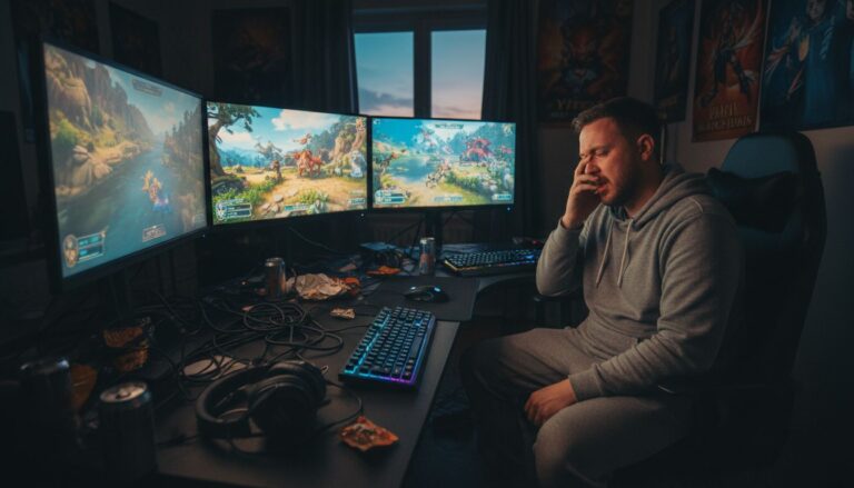 gamer nuit reveil heure