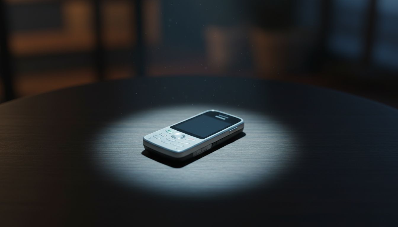 smartphone eteint serenite nuit