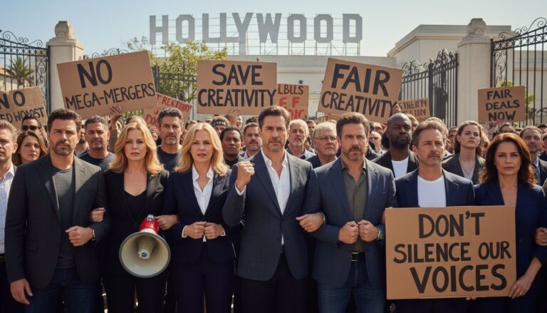 acteurs hollywood protestent