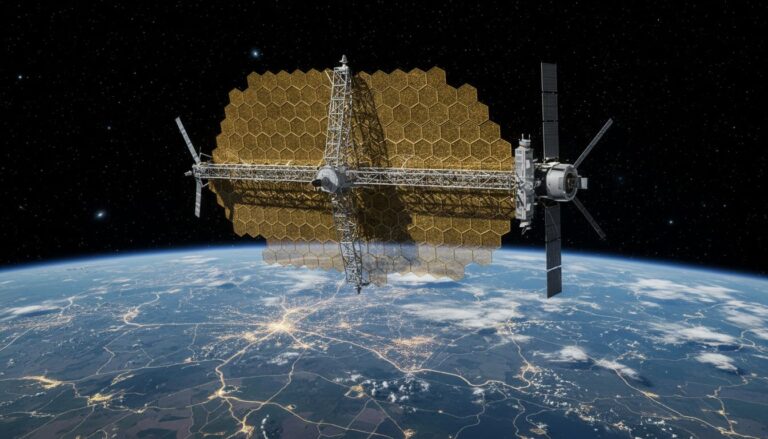 antenne geante spatiale terre