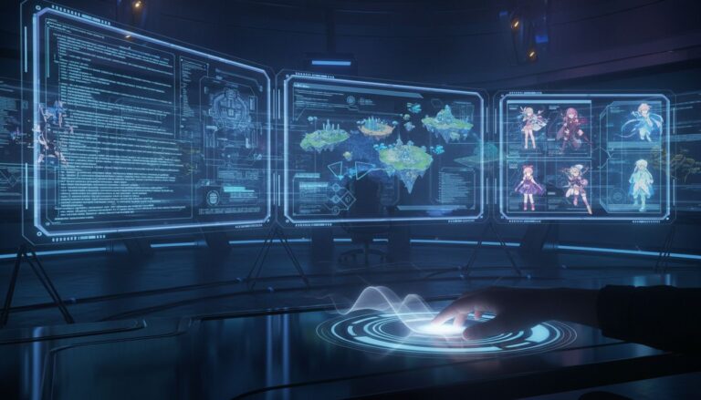 centre controle holographique ia