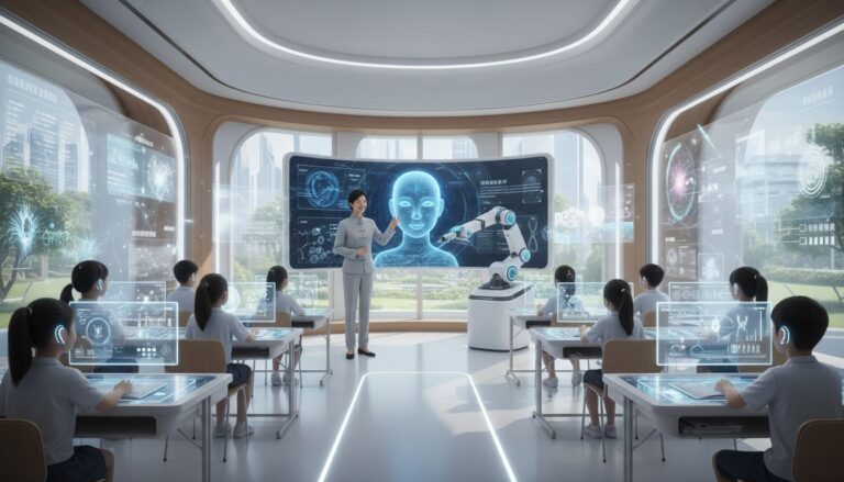 classe futuriste ia interaction