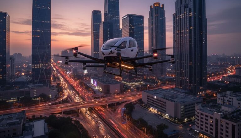 drone vol technologie chine