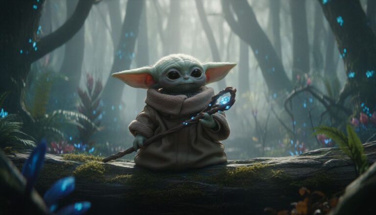 grogu rey starwars