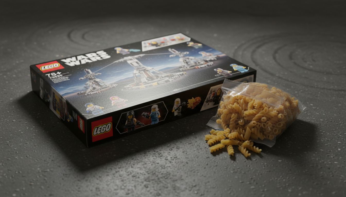 lego pates boite realiste