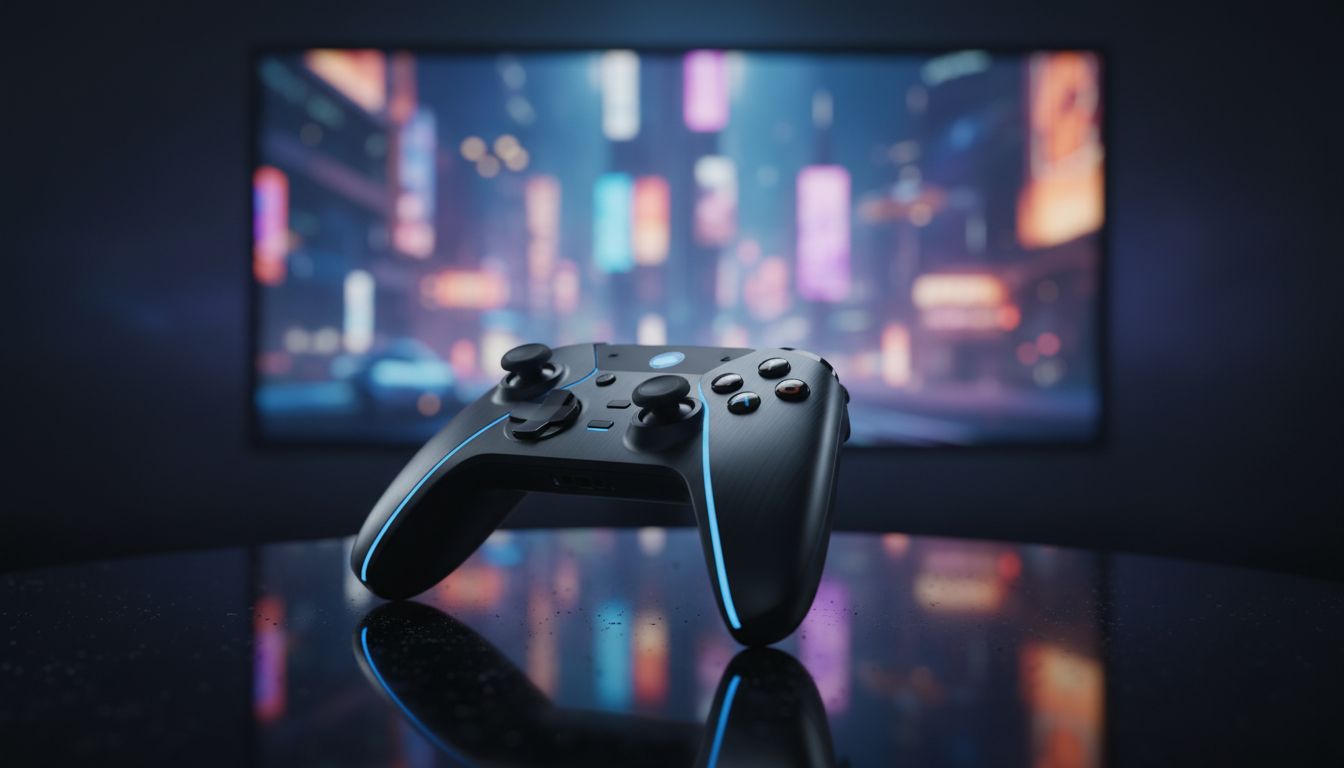 manette jeu sombre ville