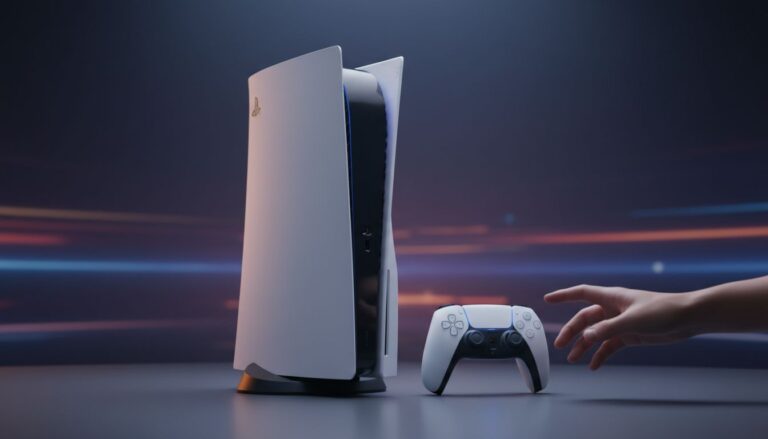 playstation5 design futuriste