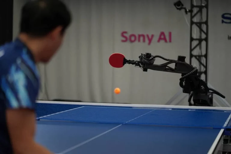 robot pongiste