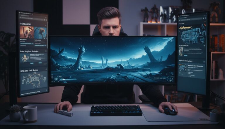 setup gamer immersif
