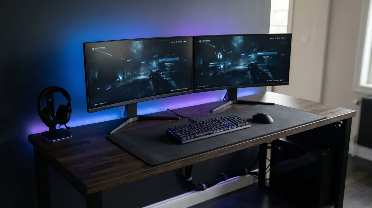 setup gaming rgb