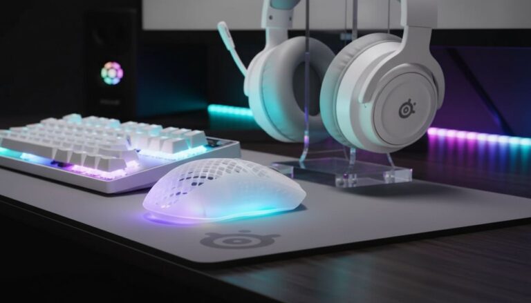 souris gamer translucide rgb
