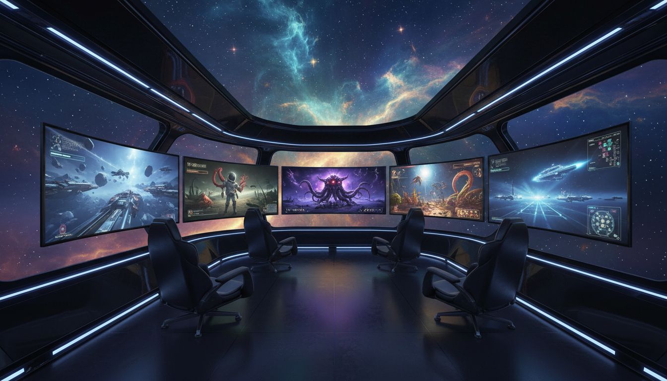 station nebuleuse jeu