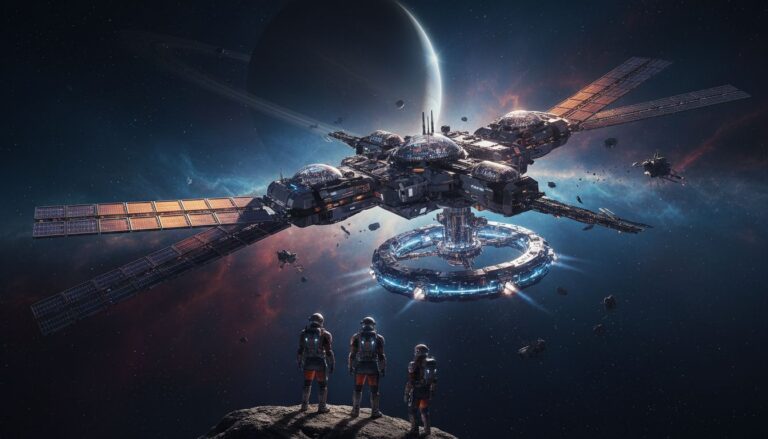 station spatiale epique