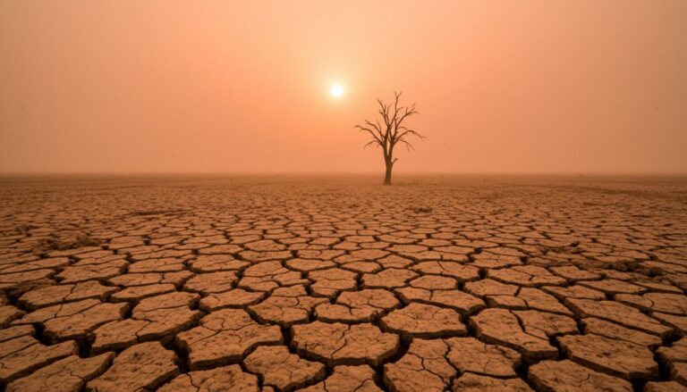 terre seche desolation soleil