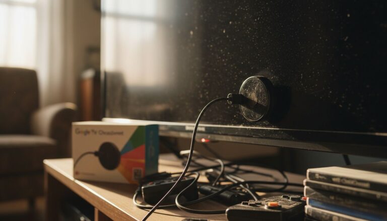 chromecast fin ere tv