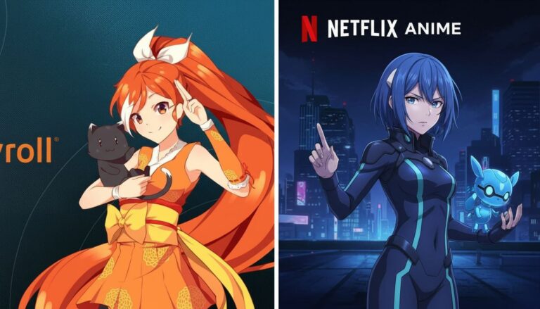 crunchyroll netflix guerre